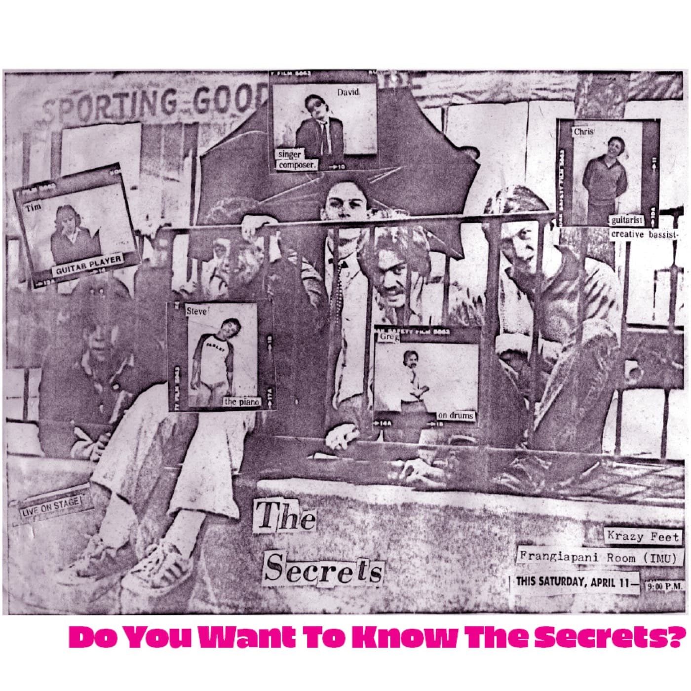 Do You Want To Know The Secrets? sleeve